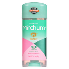 MITCHUM LADY POWER GEL POWDER FR 3.4OZ