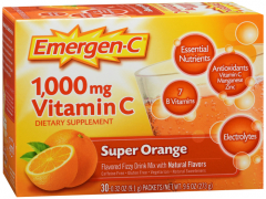 EMERGEN-C VIT C 1000MG ORANGE 30CT