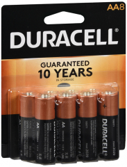 DURACELL COPPERTOP AA 8CT