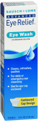 BAUSCH+LOMB ADV EYE RLF EYE WASH 4OZ
