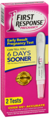 FIRST RESPONSE PREG TEST ANALOG 2CT