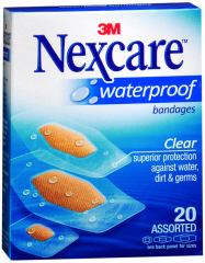 NEXCARE WATERPROOF ASST 20CT