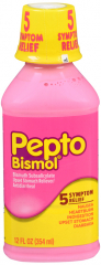 PEPTO BISMOL LIQUID ORIGINAL 12OZ