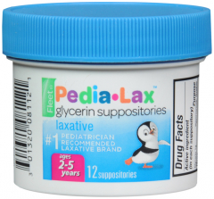 FLEET GLYCERIN SUPPOSITORY CHILD 12CT