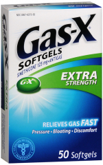 GAS-X X/STR SOFTGEL 50CT