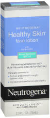 NEUTROGENA HEALTH FACE LOTION SPF15 2.5O