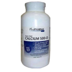 CALCIUM 600MG TABLET 60CT PLUS PHARMA