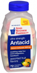 GNP ANTACID CAL ULT/ST TAB 72