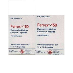FERREX 150 MG CAP 100 UD
