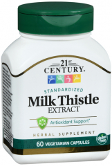 MILK THISTLE VEGI CAPSULE 60CT 21ST CENT