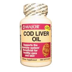 COD LIVER OIL CAPSULE 100CT MAJOR