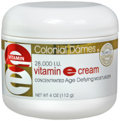 VIT E CREAM 28000IU 4OZ COLONIAL DAMES
