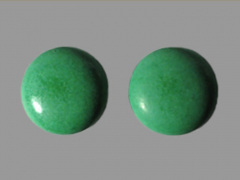FERROUS GLUC 324 MG TAB 100