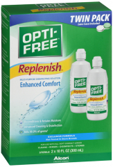 OPTI-FREE REPLENISH MULTIPURPOSE 2X10OZ