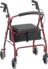 GETGO CLASSIC 4202CRD ROLL WLKR RED
