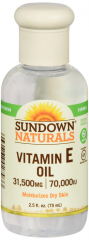 VIT E OIL 70000IU LIQUID 2.5OZ SUNDWN