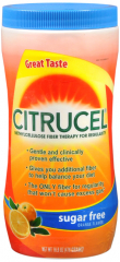CITRUCEL POWDER ORANGE SUGAR FREE 16.9OZ
