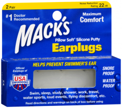 MACKS EAR PLUG PILLO SOFT WHT NRR22 2PR