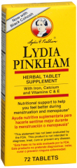 LYDIA PINKHAMS HERBAL TABLET 72CT