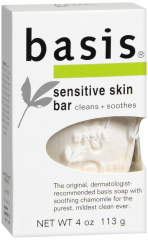 BASIS BAR SENSITIVE SKIN 4OZ