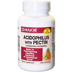 ACIDOPHILUS PECTIN CAPSULE 100CT MAJ