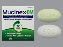 MUCINEX DM TABLET 20CT