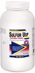 SULFUR SUBLIMED POWDER 12OZ HUMCO
