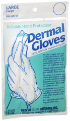 GLOVE COTTON DERMAL LARGE GEORGE