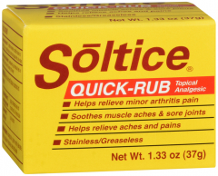 SOLTICE QUICK RUB CREAM 1.33OZ