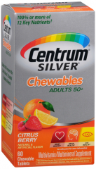 CENTRUM SILVER CHEW TABLET 60CT