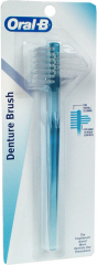 ORAL B TOOTHBRUSH DENTURE DUAL HEAD