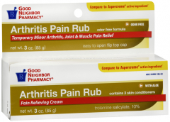 GNP ARTHRITIS PAIN RUB CRM 3OZ