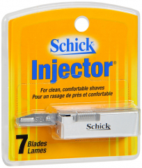 SCHICK INJECTOR PLUS CHROMIUM 7CT