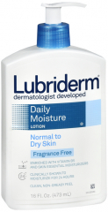 LUBRIDERM LOTION DLY MOIST UNSCNTD 16OZ