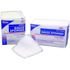 GAUZE 16 PLY NS 4X4 SPG 200