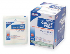 GAUZE 12 PLY ST 3X3 PAD 100