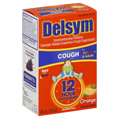 DELSYM CHILD 12HR COUGH ORANGE 3OZ