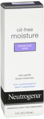 NEUTROGENA O/F MOISTURE SENS 4OZ