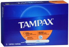TAMPAX FLUSHABLE SUPER PLUS 10CT