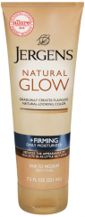 JERGENS NAT GLOW LOTION FIRM FAIR 7.5OZ