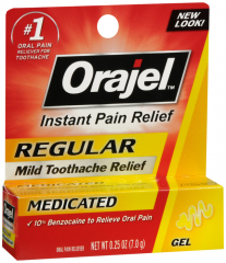 ORAJEL ORAL PAIN GEL 10% 0.25OZ