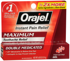 ORAJEL MAX ORAL PAIN GEL 0.42OZ