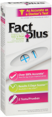 FACT PLUS PREGNANCY TEST KIT 2CT