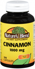 CINNAMON 1000MG CAP 100CT NAT BLEND