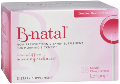 B-NATAL VIT B-6 THERA POP CHERRY 28CT