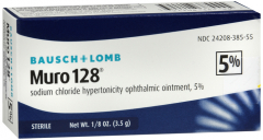 MURO-128 5% CORNEAL EDEMA OINT NT 3.5GM