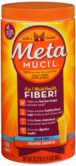 METAMUCIL SMOOTH ORANGE S/F 23.3OZ