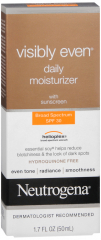 NEUTROGENA VIS EVEN MOIST SPF30 1.7OZ