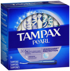 TAMPAX PEARL LITE 36CT