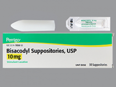 BISACODYL 10 MG SUP 50 UD
